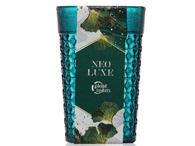 Стакан для ванной комнаты Plast Team Neo Luxe изумрудный агат